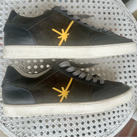 Ross & Snow Mens Sneakers 8.5 CAMO luxury hand made water resistant - Picture 4 of 13